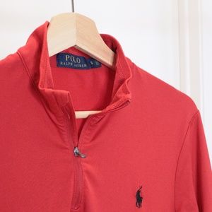 Polo Ralph Lauren Half Zip polo Shirt Small